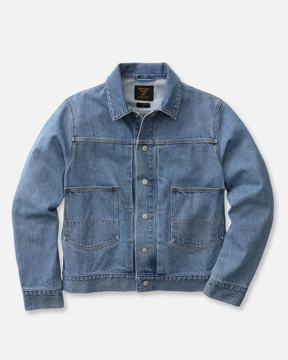 Relaxed Denim Coat
